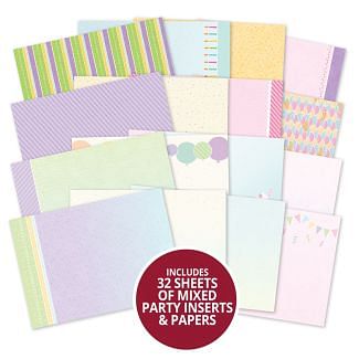 Party Time Inserts & Papers - 32 sheets