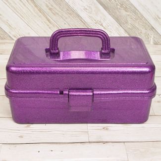 Premier Craft Tools - Purple Glitter Crafty Tool Box