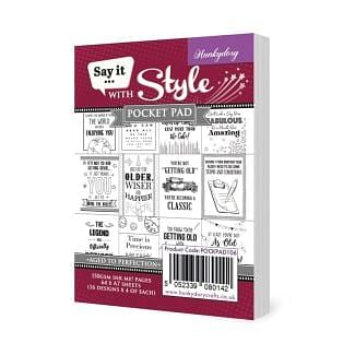 Say it with Style Pocket Pads - Aged to Perfection