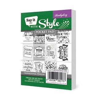 Say it with Style Pocket Pads - Inspirational Wisdom
