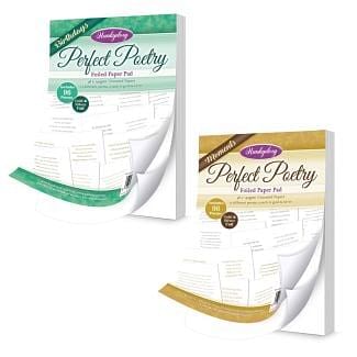 Perfect Poetry Foiled Paper Pad - Birthdays & Moments Multibuy