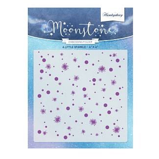 Moonstone Embossing Folder - A Little Sparkle - 6" x 6"