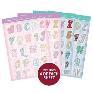 Hunkydory Personally Yours - Letters & Numbers Kit