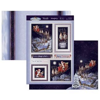 The Night Before Christmas Luxury Topper Set