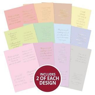 Pretty Pastels Stickables Self-Adhesive Perfect Verses