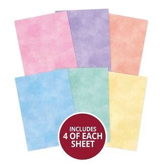 Stickables A5 Self-Adhesive Papers - Watercolour