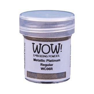 Wow Embossing Powders - Platinum Metallic - Regular