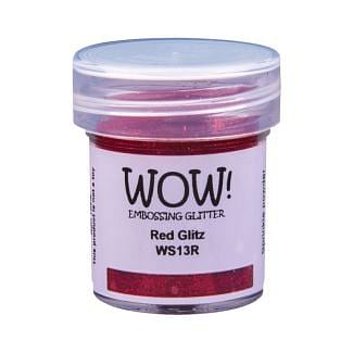 Wow Embossing Glitter Powders - Red Glitz - Regular