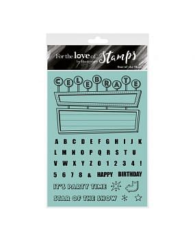 For the Love of Stamps - Star of the Show A6 Stamp Set
