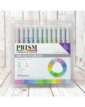Prism Brush Markers - Rainbow Pastels