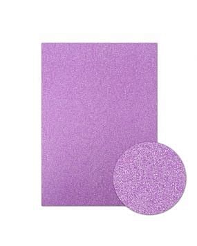 Diamond Sparkles Shimmer Card - Purple Lavender