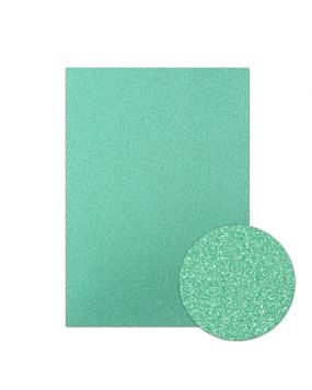 Diamond Sparkles Shimmer Card - Jade Green