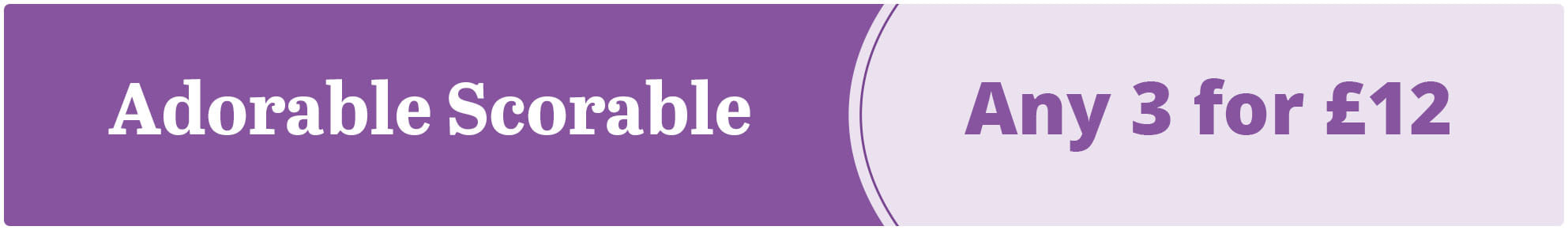 Scorable Adorable Scorable - Any 3 for £9.99 | Hunkydory Crafts