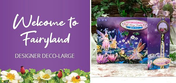 Welcome to Fairyland Deco-Large