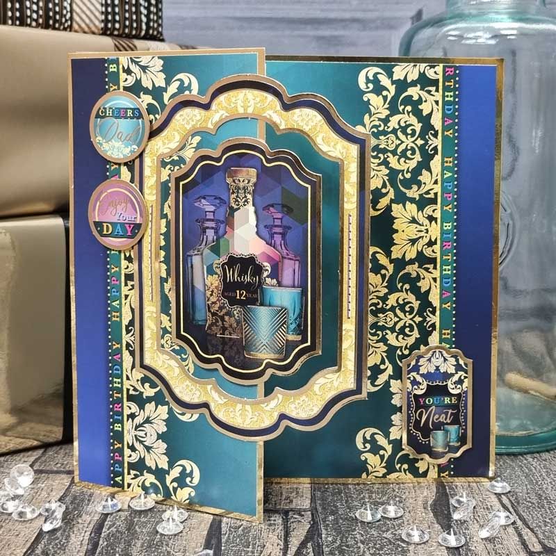 Handmade Cards Using Hunkydory Crafts - Deluxe A4 Craft Pad - Little Red Robin Craft Tastic