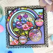 Stained Glass Florals Gallery Hunkydory Crafts