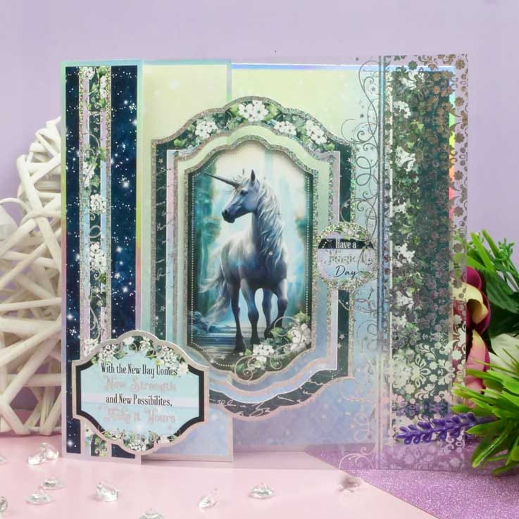 Hunkydory Crafts - Confezione Da 36 Inserti Per Biglietti In Carta 140g/m² - Collezione Meadow Farm, A4