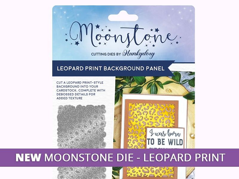 Moonstone die-leopard print