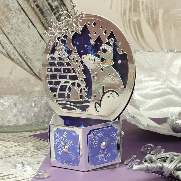 Pop-up Snow Globe Cards Gallery 