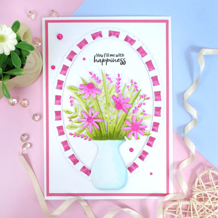 Ribbon Threading Gallery Hunkydory Crafts