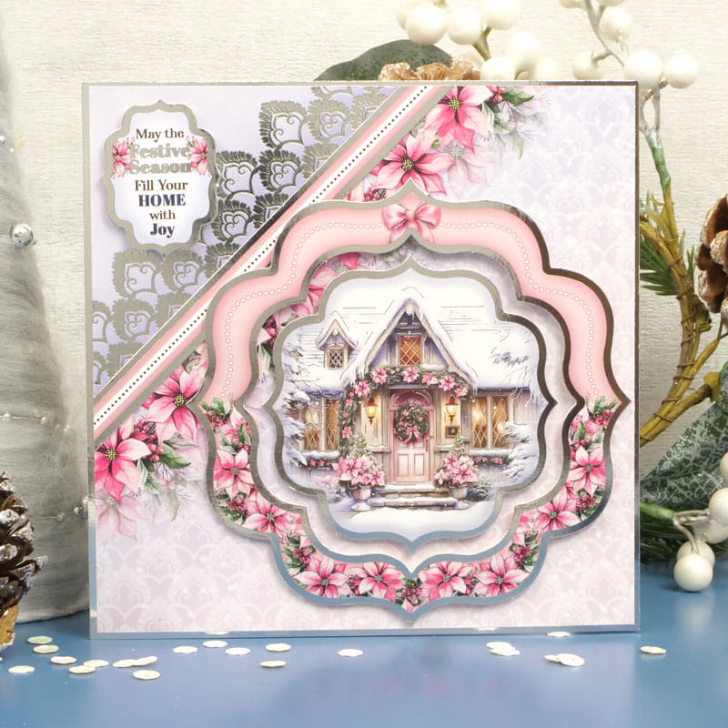 Kit De Decoración Navideña Hunkydory Crafts Blockbuster 2023 - 32 Juegos Completo Para Hacer Tarjetas Y Manualidades
